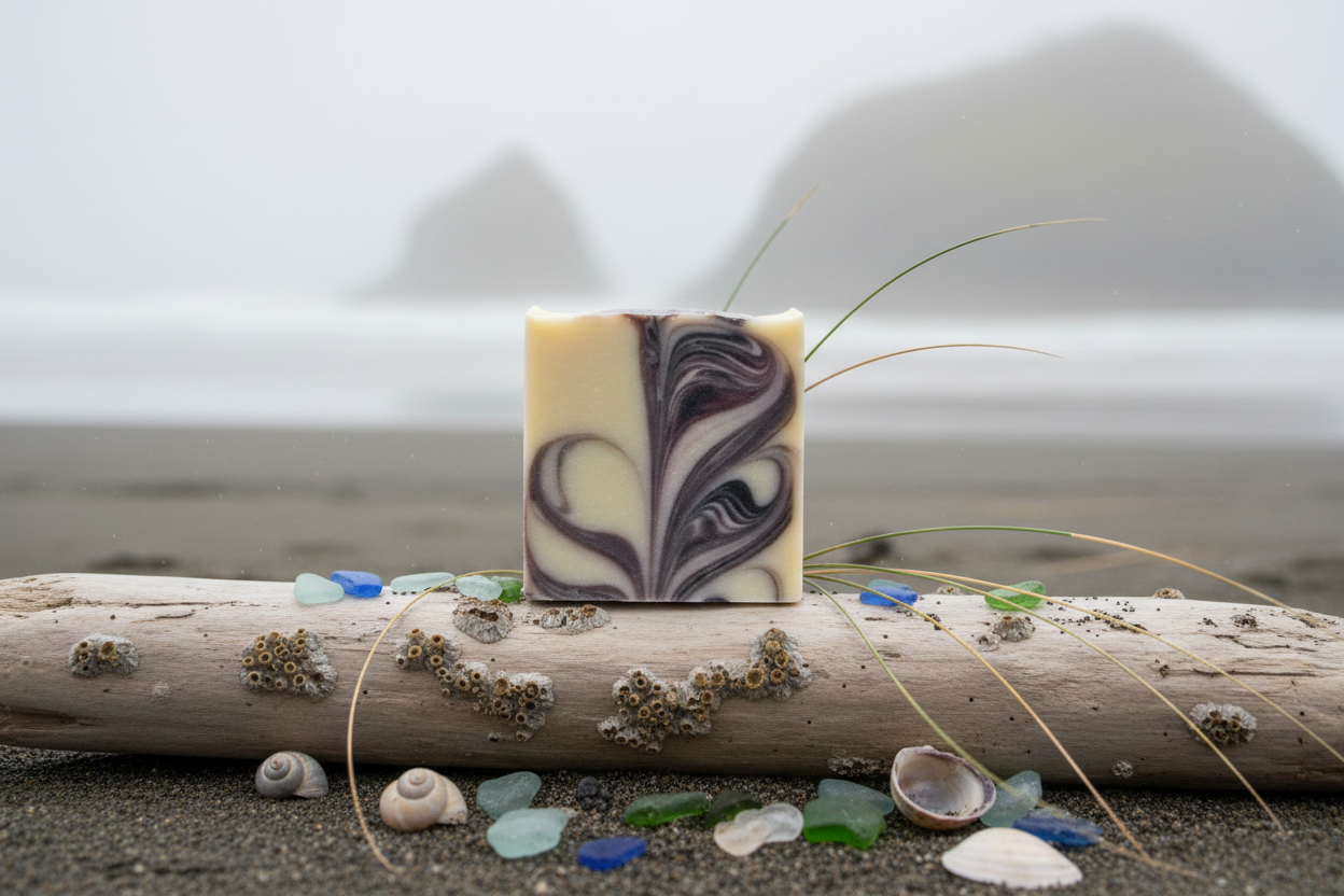 Neah Bay bath bar in coastal setting